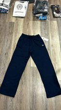 alo Unisex Navy Blue Sweatpants Size M Regular Solid Drawstring Elastic Waist picture