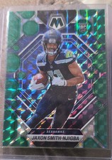 2023 Panini Mosaic - Rookies Jaxon Smith-Njigba #331 Green Mosaic Prizm (RC) picture