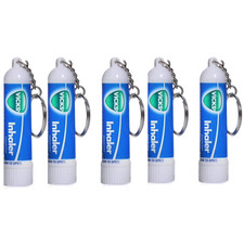 Vicks Inhaler Nasal Congestion Vapor For Cold Allergy Instant Relief  0.5ml 5-Pk picture