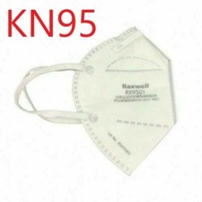 KN95 Adult Face Mask Raxwell Respirator Approved & Whitelisted 5/10/50/1000 PCS picture