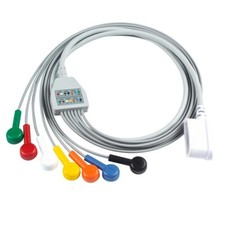 Compatible GE SEER 1000 ECG Leadwire Holter Cable 7 leadwire 3CH IEC picture