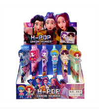 Huntrix Rumi Black Gel Pen 0.5mm 6/12/18PCS Gift picture