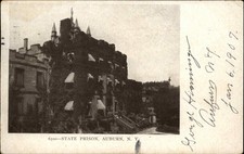 Auburn New York NY State Prison c1900s-20s Postcard picture