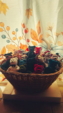 Ty Beanie Babies Bear Plush Lot w/ Heart Hang Tags Vintage 1997 Retired picture