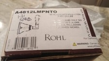 Rohl A4812LMTO Palladian Single Handle Volume Control Valve Trim - Nickel picture