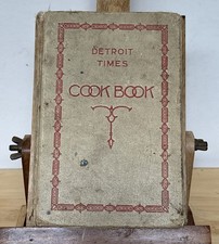 Rare Antique 1932 Detroit Times Cook Book 1st Edition Michigan History picture
