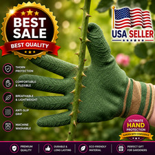 2Pairs Thorn Proof Gardening Gloves Rose Pruning Cactus Protective Gloves New picture
