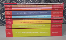 ATI RN Nursing Books COMPLETE SET Student Box: 10 Books 2023 Edition picture