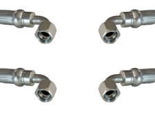 4x Upgraded Hydraulic Hoses for Scag STC Tiger Cat 482548 & 482605 USA Assembled picture