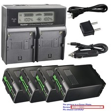 Kastar BP-U100 Battery CH04 Charger for Sony PMW-EX280 PMW-F3 PMW-F3K PMW-F3L picture