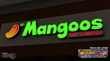Custom LED Channel Letters Outdoor 3D Logo Storefront Business Sign Illuminated picture