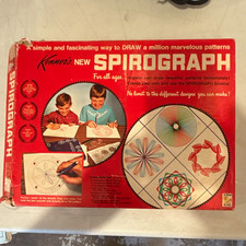 Kenner Spirograph Drawing Set MPN 401 Vintage 1967 All Ages picture