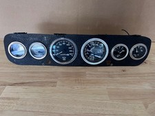 1965-66 Mustang Shelby GT350 R-Style 6 Gauge Cluster Stewart Warner Vintage Race picture
