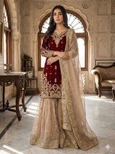 Indian Pakistani Salwar Kameez Ready To Wear Suits Dress Wedding Party Bollywood picture