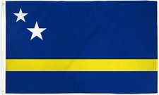 Curacao 2x3ft Poly Flag International Curacao Country National Flag picture