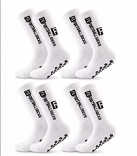 4 Pairs Anti Slip Soccer Grip Socks Athletic Sports Training Non-Slip Men Women picture