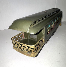 LIONEL  EARLY PRE WAR STANDARD GAUGE NEW YORK CENTRAL LINE #18 OBSERVATION CAR picture