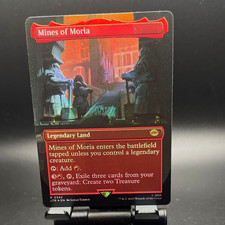 Wizards Mines of Moria Rare Foil EN LTR Legendary Land Extended Art #0342 2023 picture