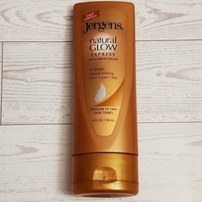 Jergens Natural Glow Express Body Moisturizer Medium to Tan 4oz New Discontinued picture