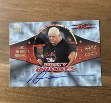 American Dream DUSTY RHODES 2004 Pacific TNA - Legends and Superstars AUTO WWE picture