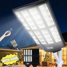 LED 10000W Solar Street Lights Commercial Outdoor Dusk To Dawn Parking Lot Light picture
