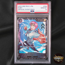 PSA 10 Koby OP02-098 Official Event Prize - ONE PIECE Card Game Japanese 2023 picture