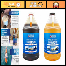 4 Lb Density Expanding Pour Foam - 2 Part Polyurethane Liquid Foam for Flotation picture