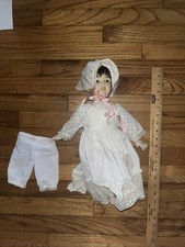 Antique JDK Kestner German Musical Doll #237 Girl White Dress Porcelain ￼ picture