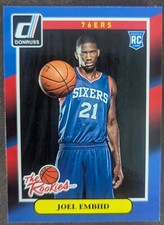 2014-15 Panini Donruss - The Rookies Joel Embiid #3 (RC) picture