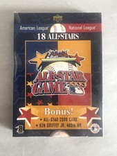 2000 Upper Deck FACTORY SEALED  MVP FanFest 18 All-Star + Griffey Jr. 400th HR  picture