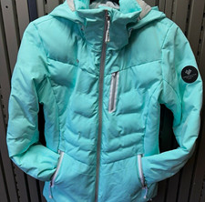 Obermeyer Women's Cosima Down Insulated Full Zip Jacket Sz 6 picture