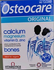 Vitabiotics Osteocare Original 90 Tablets Calcium Magnesium Bones Exp 10/2028 picture