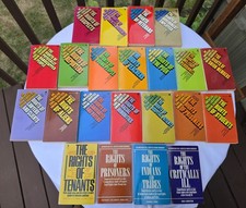 22-Vintage 1971-1983 American Civil Liberties Union Handbooks Discuss/Bantam picture