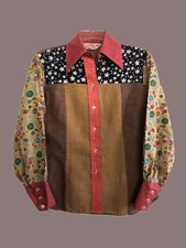 Vintage 60's/70's Peter Max Wrangler Shirt/Blouse (Size 34) picture