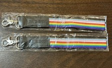 Philadelphia Union Pride Match Wristband Keychain Promo Lot Of 2  picture