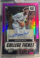 2021-22 Draft Picks - Contenders Optic College Tickets Neemias Queta /25 picture