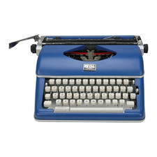 Royal Consumer Classic Retro Manual Typewriter (Classic Blue) VINTAGE picture