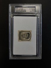 1928 Tony Lazzeri Metropolitan Museum of Art W502 Cut HOF New York Yankees PSA picture