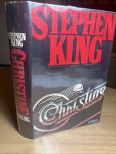 Stephen King CHRISTINE 1983 Viking Press Hardcover DJ Book Club Edition BCE VG+ picture