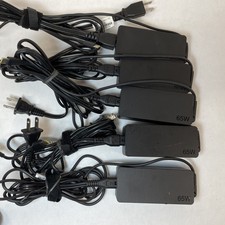 Lot of 5 Lenovo 65W USB-C AC Adapters Mixed Models B Grade picture