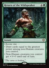 Return of the Wildspeaker 115 NM Lorwyn Eclipsed Commander MTG picture