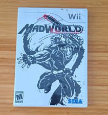 SEGA MadWorld Nintendo Wii 2009 NTSC-U/C M Mature Action Adventure Manual picture