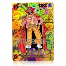 Gol D. Roger OP09-118 One Piece Card Gold Foil Holographic 13000 Power TCG picture