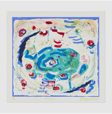 Joan Snyder Lithography Oasis 88/200 signed by artist. picture