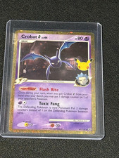 Pokémon TCG 30th celebration classic collection crobat SP English foil NM picture