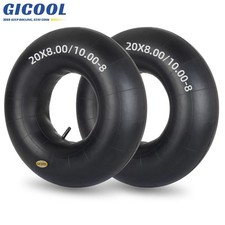 GICOOL 2Pk 20x8.00-8 20x8-8 20x10x8 20x8x8 Inner Tube for Lawn Tractors Mowers picture