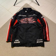 Holden Racing Team HRT Racing Windbreaker Jacket Black Red Sponsor L picture