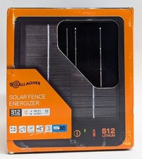 Gallagher S12 Lithium Solar Electric Fence Energizer Charger #G349414 picture
