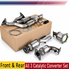 3PC Catalytic Converter Kit 208A2-7Y10A for 04-06 Nissan Maxima 3.5L picture