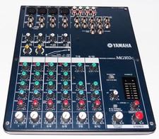 Yamaha MG102c 10 Channel Stereo Mixing Console Tested No Power Cord picture